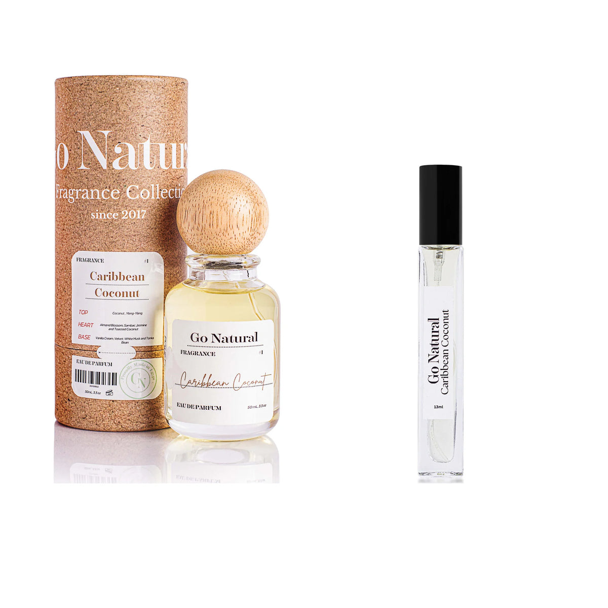 Caribbean Coconut Perfume + Travel Duo