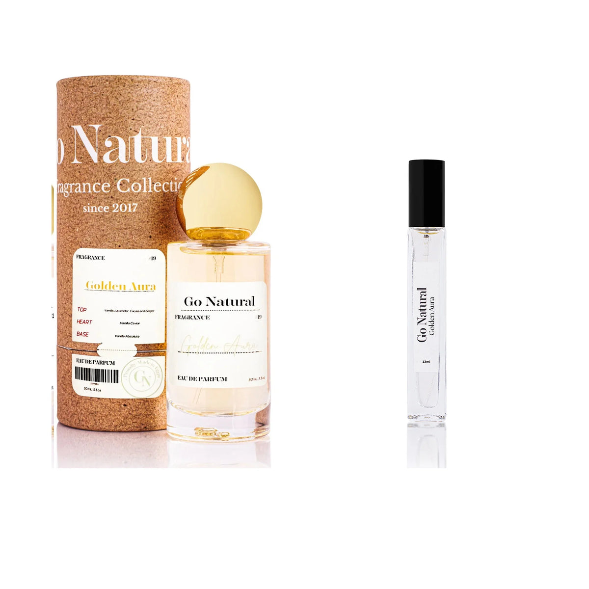Golden Aura Perfume + Travel Duo