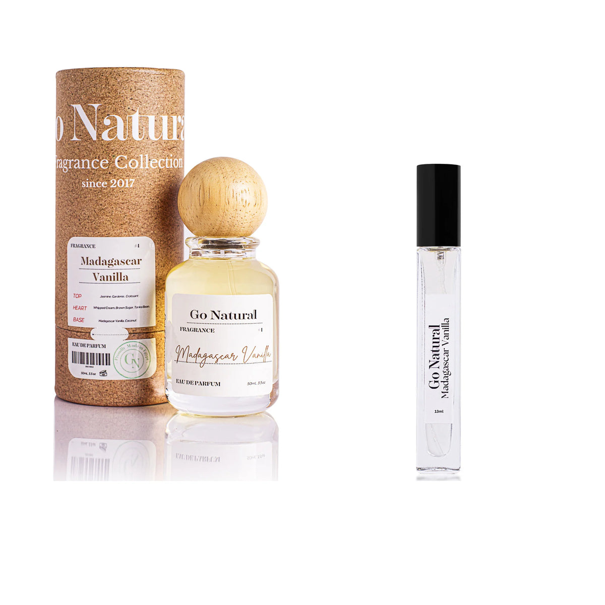Madagascar Vanilla Perfume + Travel Duo
